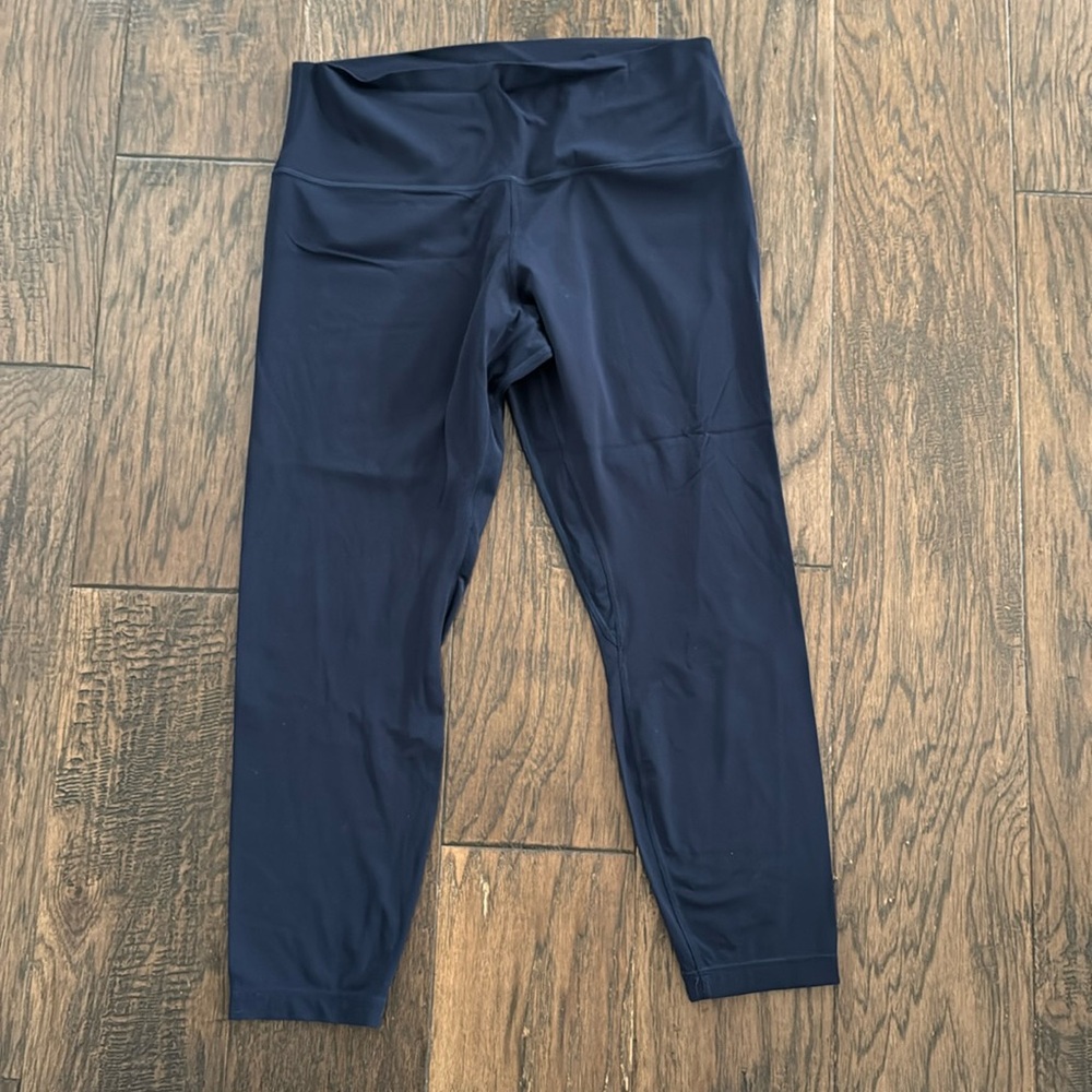 Lululemon navy leggings size 14